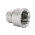 Socket banded stainless steel pipe fittings screwed threaded